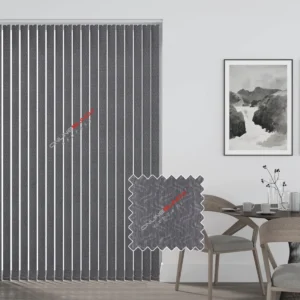 Gravity Steel - PVC Waterproof Blackout Vertical Blinds