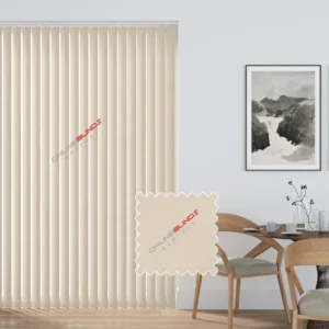 Cairo Cream - Blackout Vertical Blinds