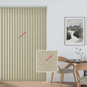Gravity Cream - PVC Waterproof Blackout Vertical Blinds