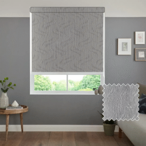 GRAVITY GREY MOTORISED ROLLER BLIND