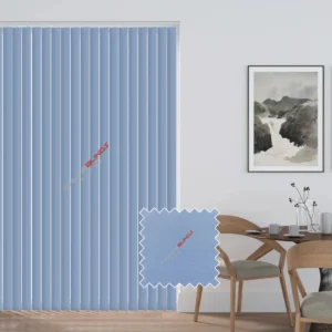 AQUALUSH PIGEON - PVC Waterproof Blackout Vertical Blinds