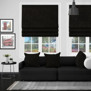 Adana Black EB - Roman Blind