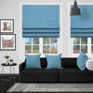 Alhambra Aqua EB - Roman Blind
