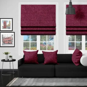 Embrace Modern Elegance with the Dalyan Thistle Roman Blind