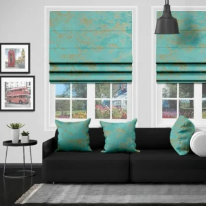 Refresh Your Space with Cool Elegance – Izmir Jade Roman Blind
