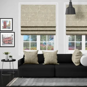 Effortless Elegance – Karina Cream Roman Blind