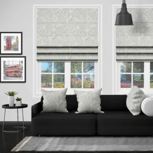 Pure Elegance, Naturally – Karina Ivory Roman Blind