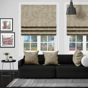 Effortless Earthy Charm: Karina Natural Roman Blind