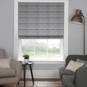 Modern Calm: Lavico Grey Roman Blind – Subtle Luxury for Every Room