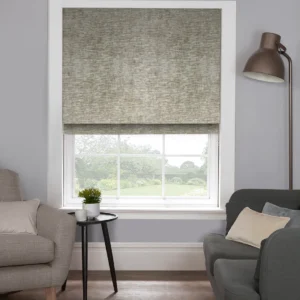 Soft Serenity: Litie Luna Roman Blind – Calm Tones for a Modern Home