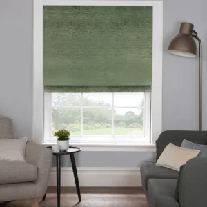 Natural Elegance: Litie Turtle Roman Blind – Calming Green for a Stylish Look