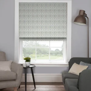 Moroccan Elegance: Marrakech Duck Egg Roman Blind – Soft Colour with Exotic Style