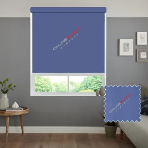 AQUALUSH SKY BLUE MOTORISED ROLLER BLIND