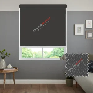 CAIRO GREY MOTORISED ROLLER BLIND