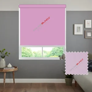 CAIRO PINK MOTORISED ROLLER BLIND