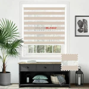 Dimout Rome Cream Motorised Day and Night Blind