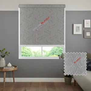 GRAVITY GREY MOTORISED ROLLER BLIND