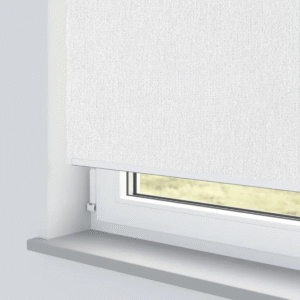 CAIRO WHITE – BLACKOUT ROLLER BLIND