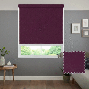 UNITY RASBERRY – NON BLACKOUT ROLLER BLIND