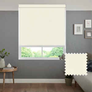 AQUALUSH CREAM MOTORISED ROLLER BLIND