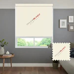 AQUALUSH CREAM MOTORISED ROLLER BLIND