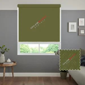 CAIRO GREEN – BLACKOUT ROLLER BLIND
