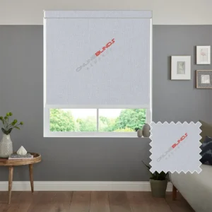 CAIRO SILVER – BLACKOUT ROLLER BLIND