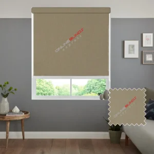 RITA BEIGE - BLACKOUT ROLLER BLIND