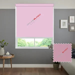 UNITY BABY PINK – NON BLACKOUT ROLLER BLIND